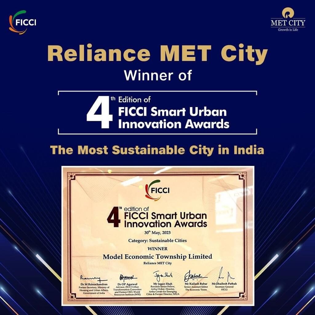 Reliance met city awards